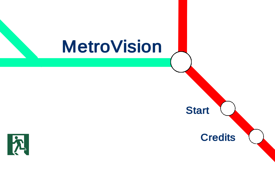 Metro Vision start screen