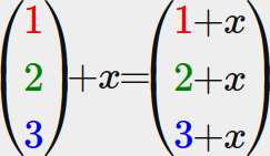 Scalar vector operations