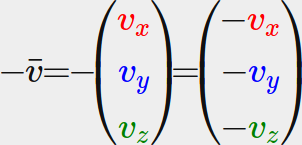 Vector negation